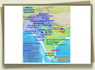 Indo Greek Territory with known