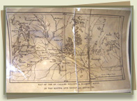 Map Of The Called Golconda Dimond Mines in the Krishna and Godavari Districts